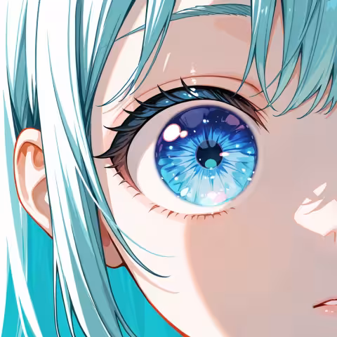eye reflection