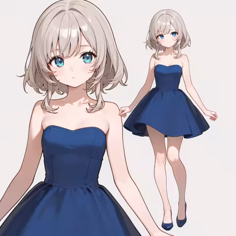strapless dress
