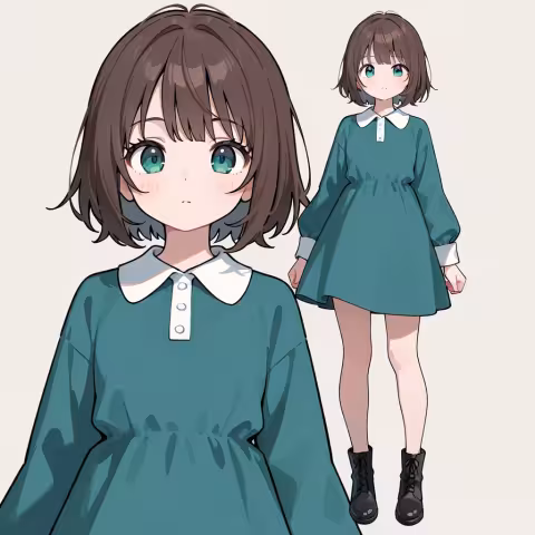 collared dress