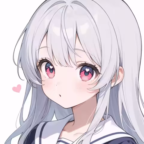heart in eye