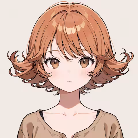 flipped_hair