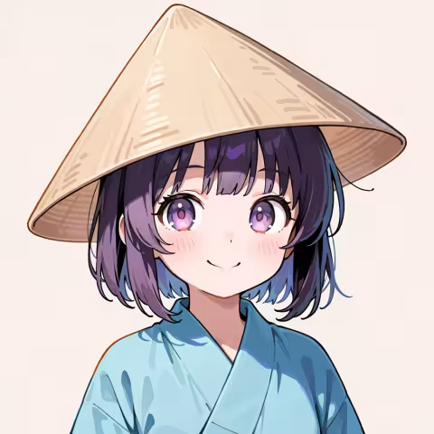 rice hat