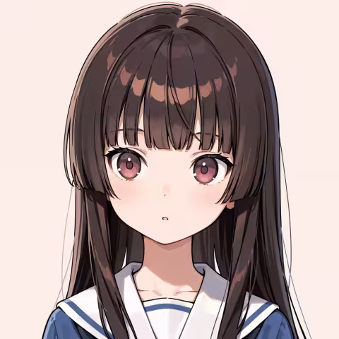 hime cut