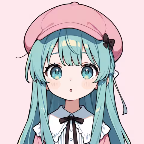 pink hat