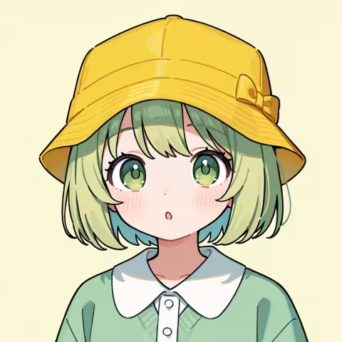 yellow hat