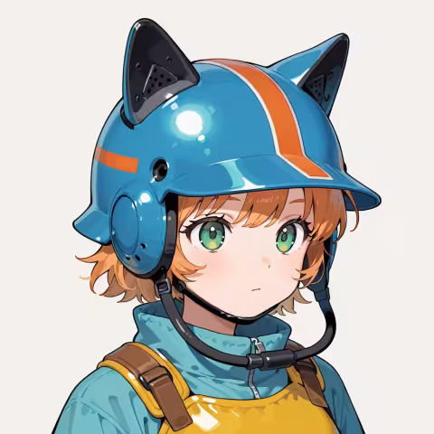 animal ears helmet