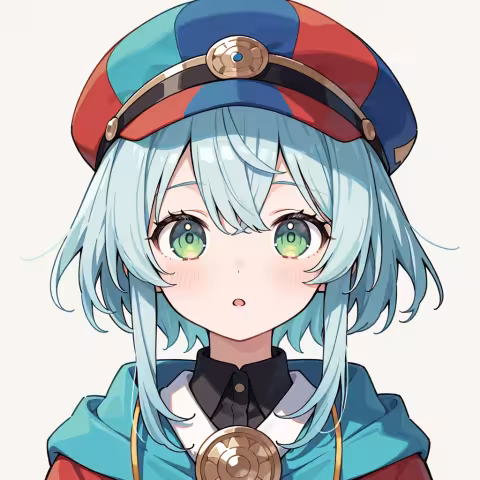 multicolored headwear