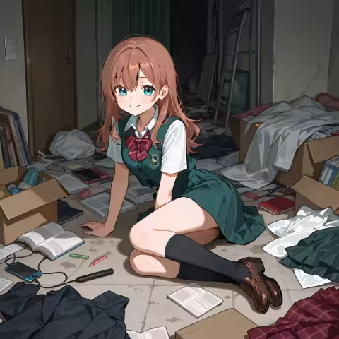 messy room