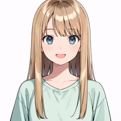 dark blonde hair