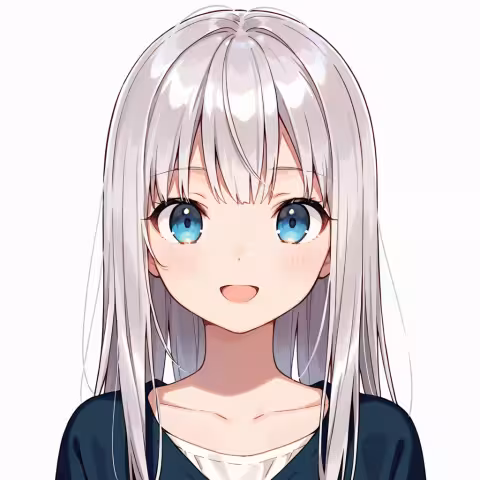 silver hair