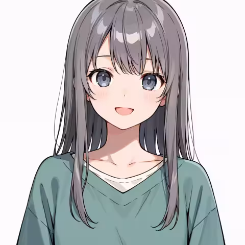 dark grey hair