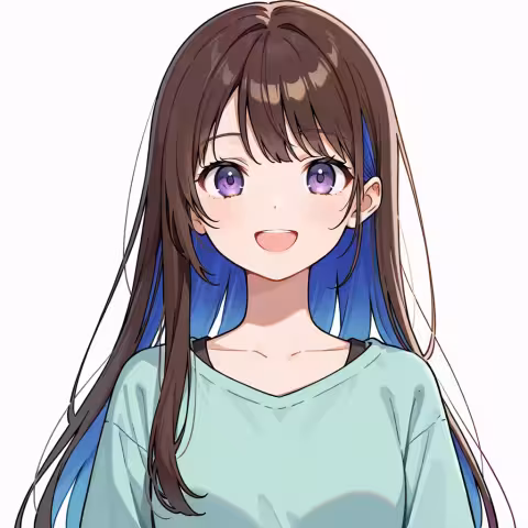 colored inner hair