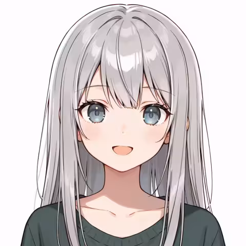 ash gray hair