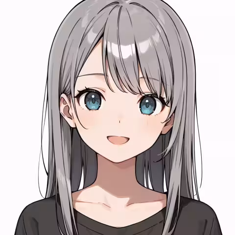 charcoal gray hair
