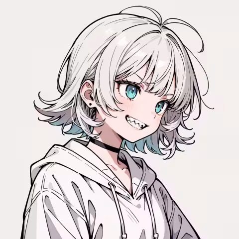 sharp teeth