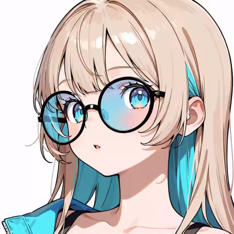 two-tone eyewear