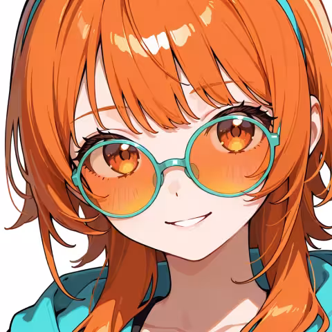 orange-tinted eyewear
