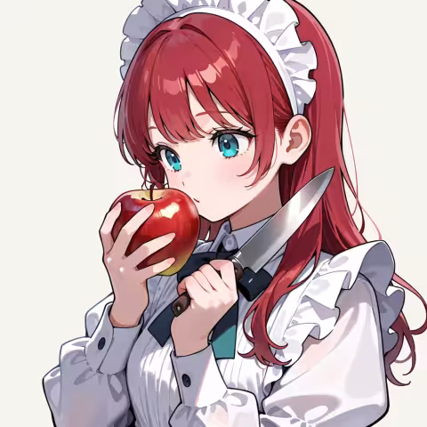 holding knife