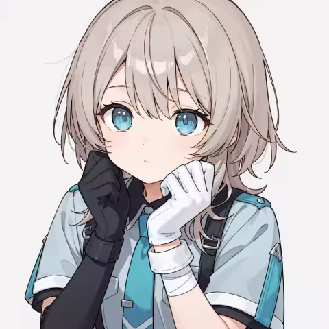 asymmetrical gloves