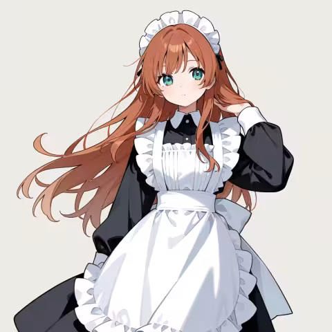 frilled apron