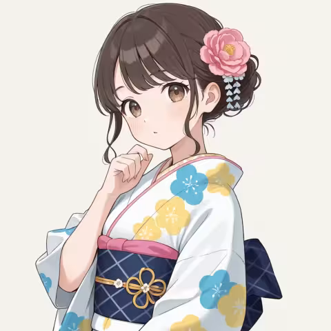 print kimono