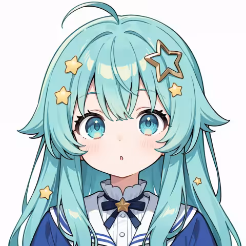 star hair ornament
