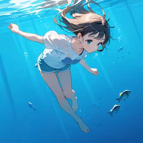 underwater