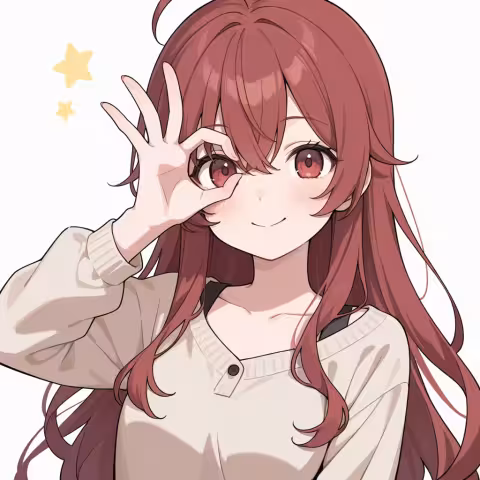 ok sign over eye