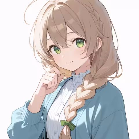 very long braid