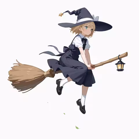 broom riding