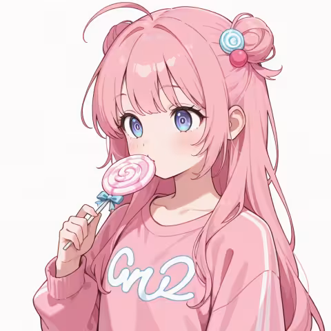 swirl lollipop
