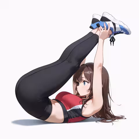 legs over head
