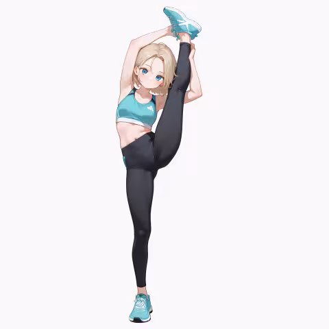 standing split